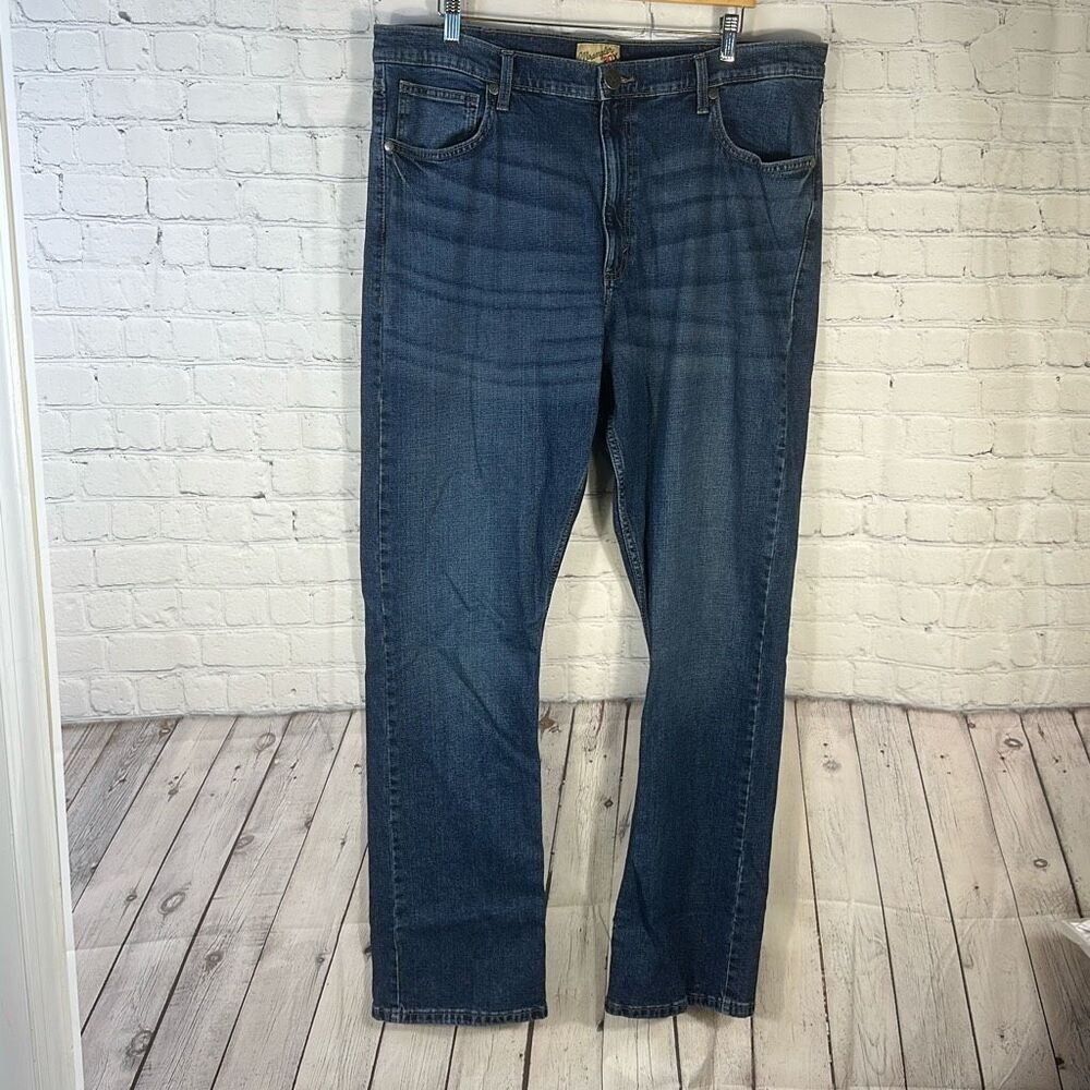 Wrangler Jeans‎ 20X Style 42 Mens 40 x 36  Blue Denim Vintage Boot Cut